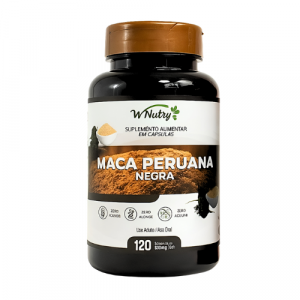 Maca Peruana Negra - W nutry Pote 120 Capsulas