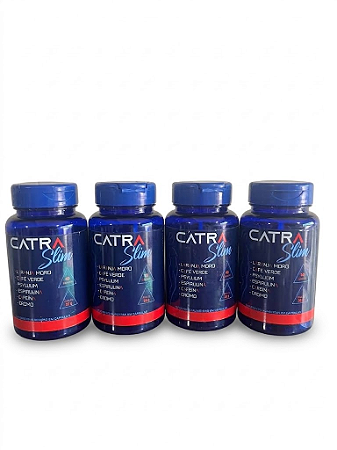 4 POTES CATRA SLIM EMAGRECEDOR