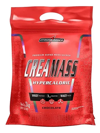 Creamass Hipercalórico Pouch Chocolate 3kg Integralmédica