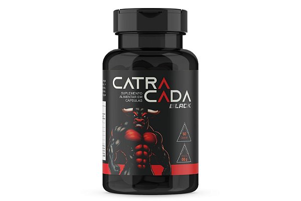 CATRACADA BLACK – Força, Energia e Potência - 60 CAPSULAS
