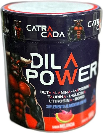 OFERTA BLACK FRIDAY - DILAPOWER 300G SABOR MELANCIA *SEM CAFEINA