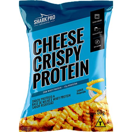 Crispy Protein Salgadinho Proteico (50g) Shark Pro REQUEIJÃO