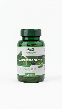 Espinheira Santa 120 cápsulas WNutry