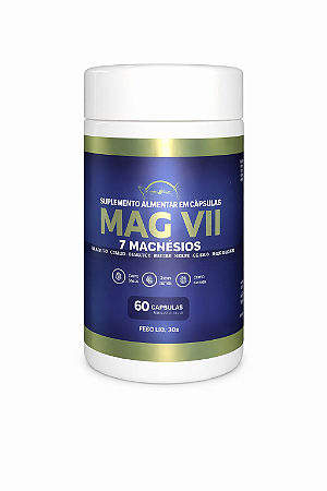 MAGNÉSIO 7 EM 1 - W nutry 60 Cápsulas