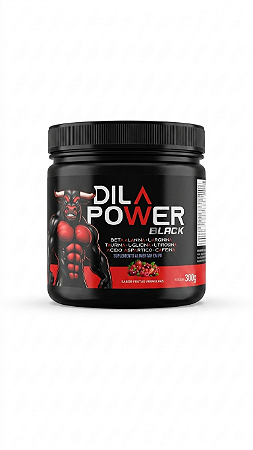 DILAPOWER BLACK 300G FRUTAS VERMELHAS