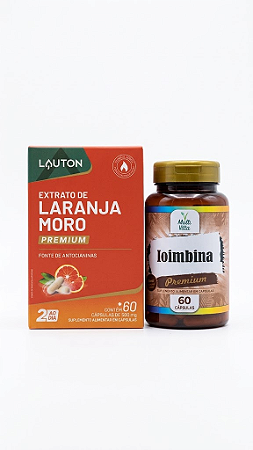 Kit do Verão - Laranja moro + ioimbina