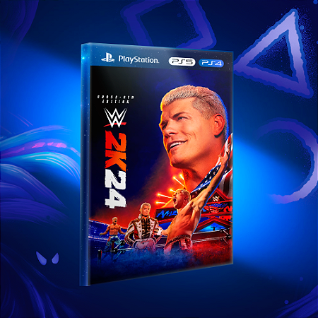 WWE 2K24 - Ps4/Ps5 - Mídia Digital