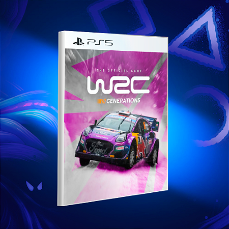 WRC Generations – The FIA WRC Official Game - Ps5 - Mídia Digital