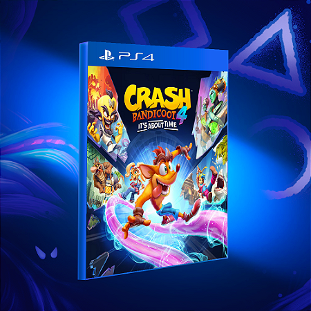 Crash Bandicoot 4: It's About Time - Ps4 - Mídia Digital