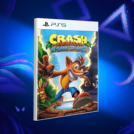 Crash Bandicoot N. Sane Trilogy - Ps5 - Mídia Digital