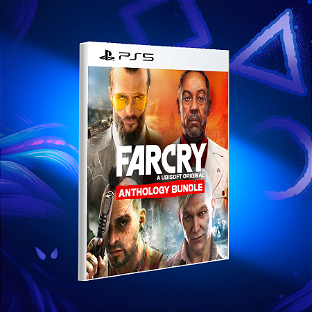 Far Cry Pacote Antologia - Ps5 - Mídia Digital