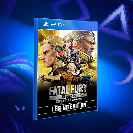 FATAL FURY: City of the Wolves - Legend Edition - Ps4 - Mídia Digital
