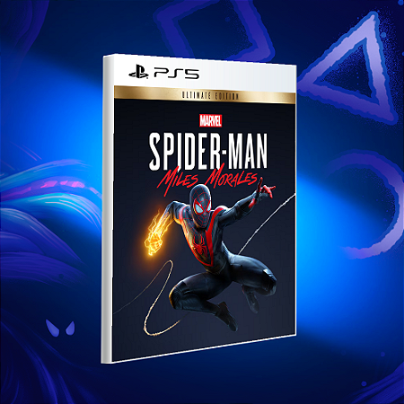 Marvels Spider Man Miles Morales Ultimate Edition - Ps5 - Mídia Digital