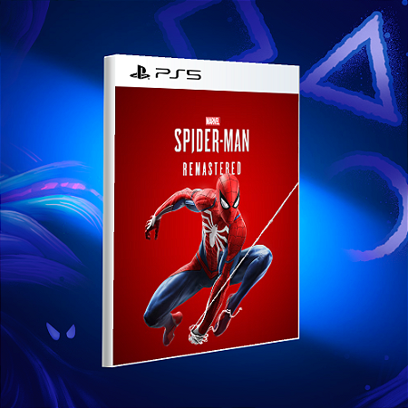 Marvels Spider Man Remastered - Ps5 - Mídia Digital