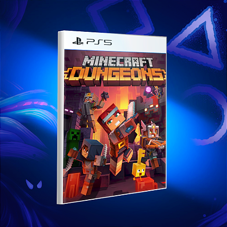 Minecraft Dungeons - Ps5 - Mídia Digital