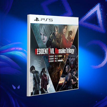 Resident Evil Remake Trilogy - Ps5 - Mídia Digital