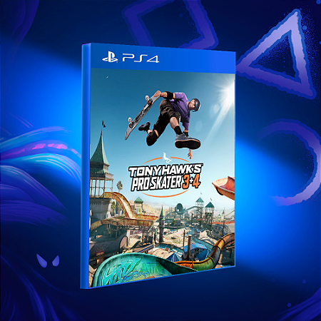 Tony Hawks Pro Skater 3 + 4 - Ps4 - Mídia Digital