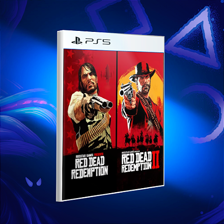Red Dead Redemption e Red Dead Redemption 2 Pacote - Ps5 - Mídia Digital
