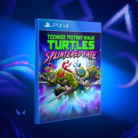 Tartarugas Ninja: O Destino de Splinter - Ps4 - Mídia Digital