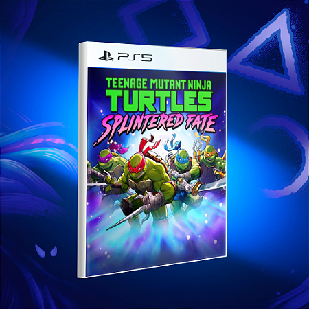 Tartarugas Ninja: O Destino de Splinter - Ps5 - Mídia Digital