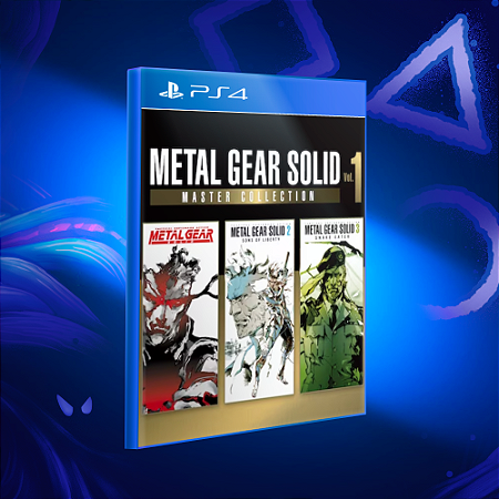 METAL GEAR SOLID: MASTER COLLECTION Vol.1 - Ps4 - Mídia Digital