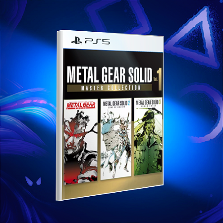 METAL GEAR SOLID: MASTER COLLECTION Vol.1 - Ps5 - Mídia Digital