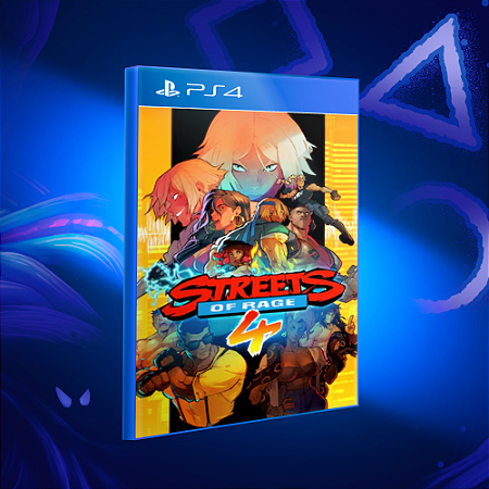 Streets Of Rage 4 - Ps4 - Mídia Digital