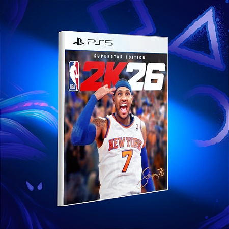 NBA 2K26 Edição Superstar (Acesso Antecipado) - Ps5 - Mídia Digital
