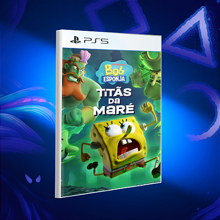 Bob Esponja: Titãs da Maré - Ps5 - Mídia Digital