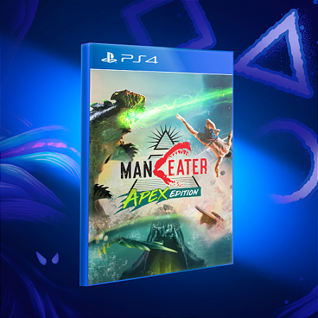 Maneater Apex Edition - Ps4 - Mídia Digital