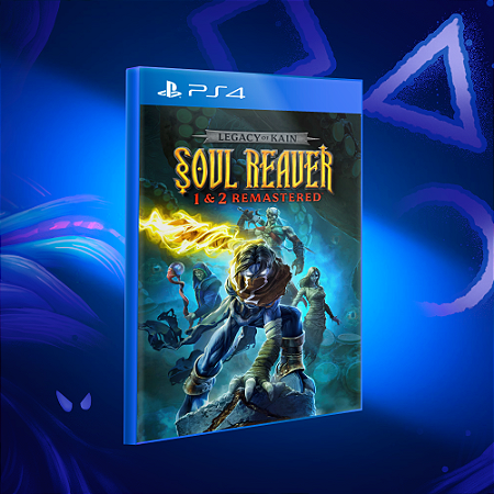 Legacy of Kain Soul Reaver 1 e 2 Remastered - Ps4 - Mídia Digital