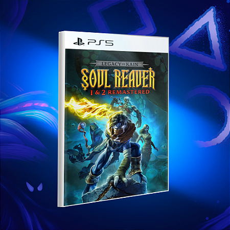 Legacy of Kain Soul Reaver 1 e 2 Remastered - Ps5 - Mídia Digital