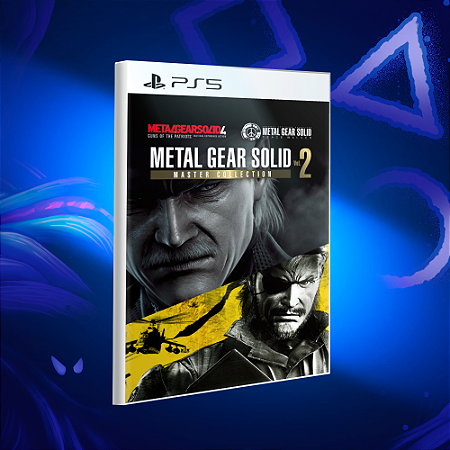 METAL GEAR SOLID: MASTER COLLECTION Vol.2 - Ps5 - Mídia Digital