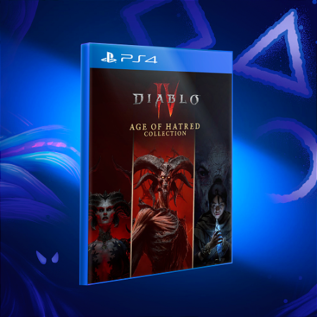 Diablo IV (4): Age of Hatred Collection - Ps4 - Mídia Digital