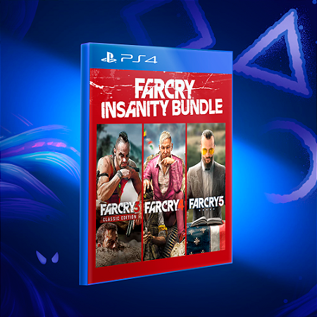 Far Cry Pacote Insanidade - PS4 - Mídia Digital
