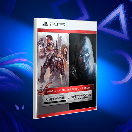 Terra-média: Conjunto das Sombras - PS5 - Mídia Digital