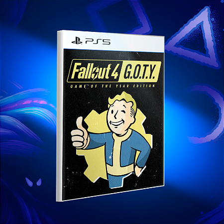 Fallout 4 Game of the Year Edition - PS5 - Mídia Digital