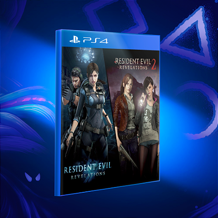 Resident Evil Revelations 1 e 2 - Ps4 - Mídia Digital