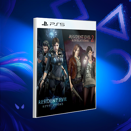 Resident Evil Revelations 1 e 2 - Ps5 - Mídia Digital