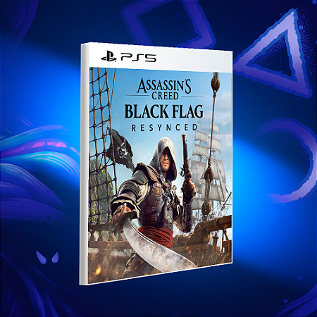 Assassins Creed Black Flag Resynced - Ps5 - Mídia Digital