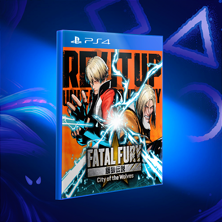 FATAL FURY: City of the Wolves - Ps4 - Mídia Digital