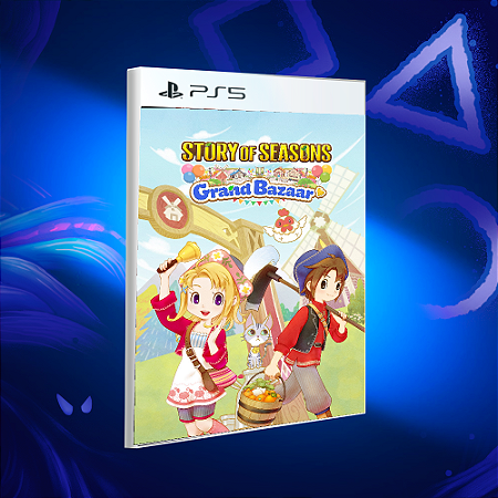 STORY OF SEASONS: Grand Bazaar - PS5 - Midia Digital