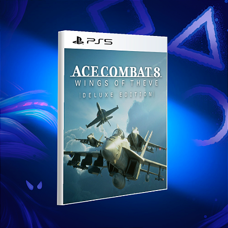 Ace Combat 8: Wings Of Theve Deluxe (Acesso Antecipado) - PS5 - Mídia Digital