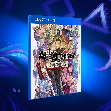 The Great Ace Attorney Chronicles - PS4 - Mídia Digital