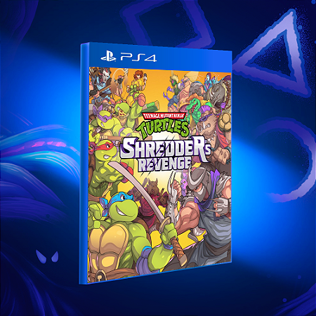 Teenage Mutant Ninja Turtles: Shredders Revenge - PS4 - Mídia Digital