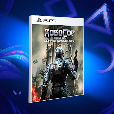 Robocop: Rogue City - Unfinished Business - PS5 - Mídia Digital