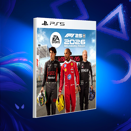 F1 25: Pacote Da Temporada 2026 (Somente DLC) - PS5 - Mídia Digital