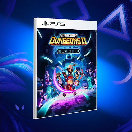 Minecraft Dungeons II Deluxe Edition - PS5 - Mídia Digital