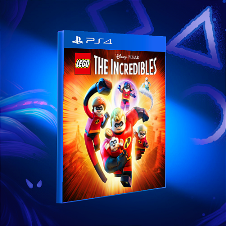 Lego Os Incríveis - PS4 - Mídia Digital
