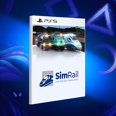 Simrail - The Railway Simulator - PS5 - Mídia Digital